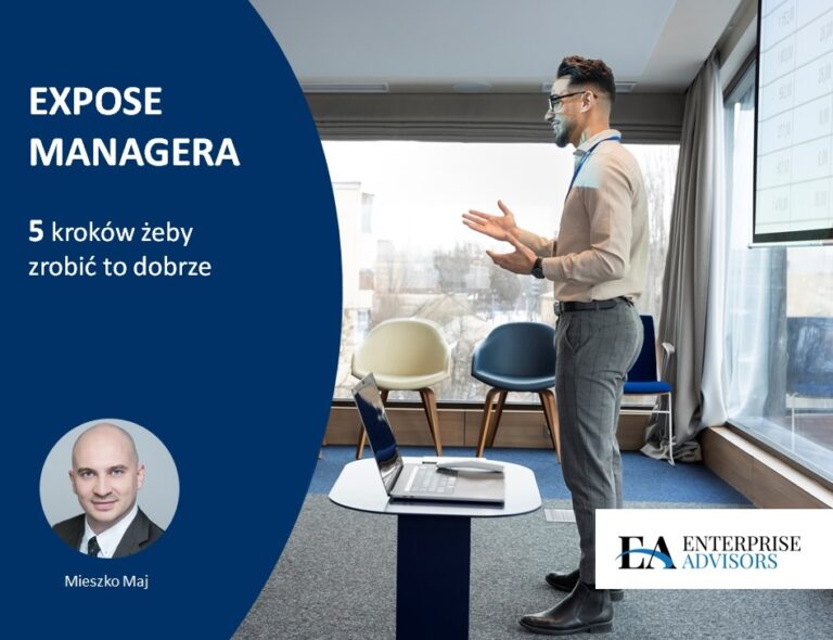 expose managera jak dobrze przygotować Enterprise Advisors