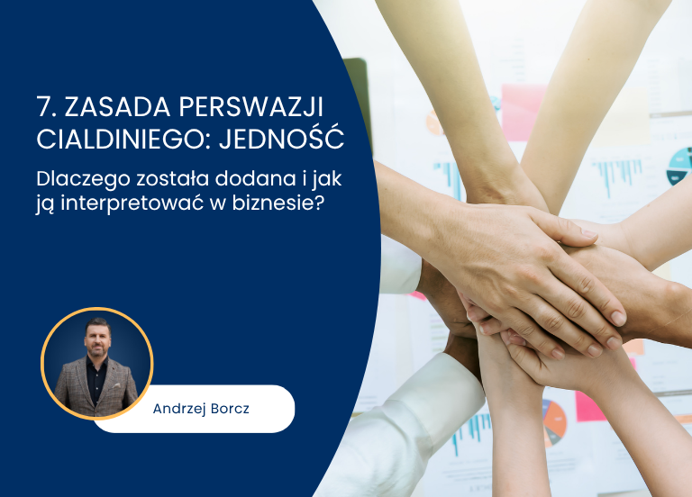 siódma zasada perswazji roberta cialdiniego.
