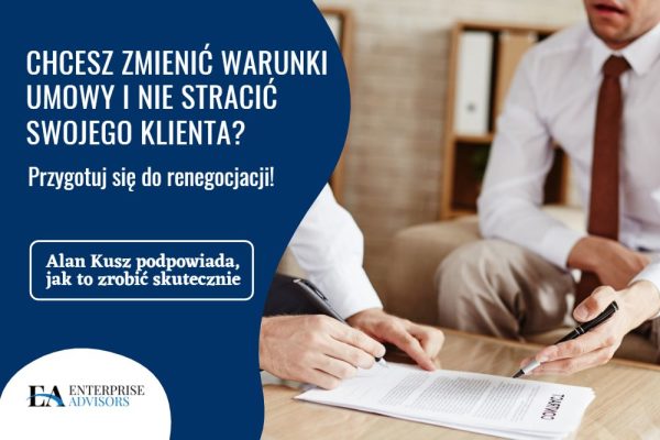 renegocjacje umowy z klientem Enterprise Advisors